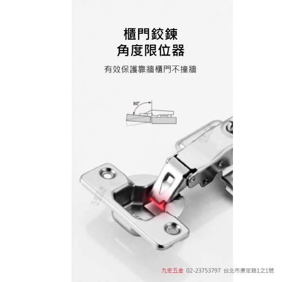 西德鉸練限位器/定位器- 產品介紹- 九宏五金-專業裝潢五金
